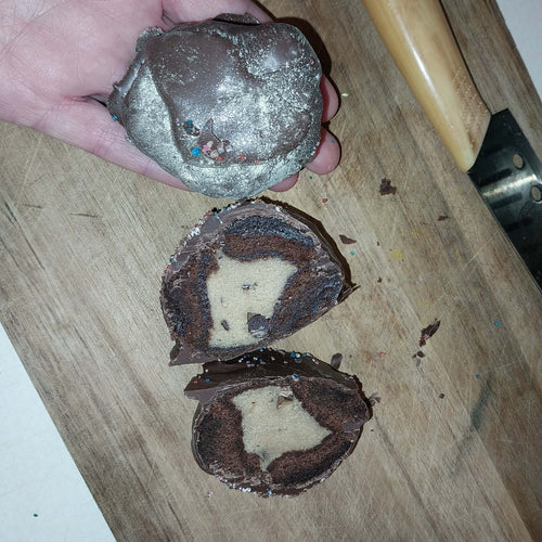 Chocolate-Coated Cookie Dough Brownies 6-7 Ounce