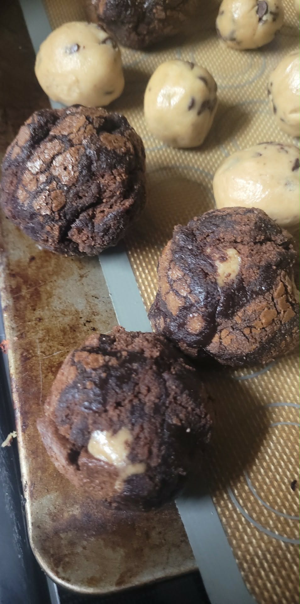 Chocolate-Coated Cookie Dough Brownies 6-7 Ounce