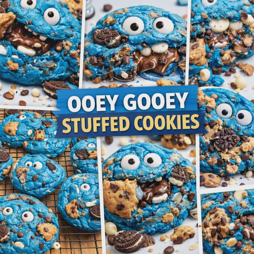 Ooey Gooey Monster Cookie