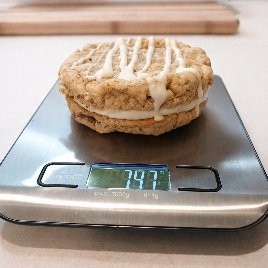 Bakery Jumbo Oatmeal Cream Pie Cookies – 6 Pack | 7.5 oz Each