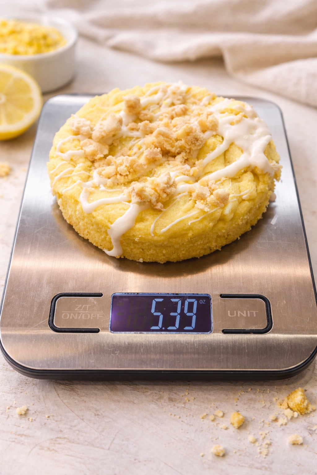 Lemon Crème Crumble Cookie | 5+ oz Gourmet Bakery Cookie