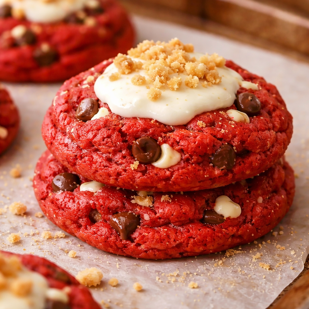 The Crimson Crunch Cookie 🏈