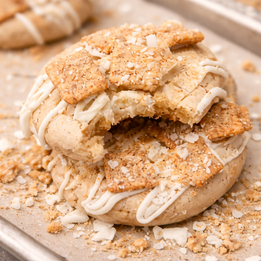 Cheesecake-Stuffed Cinnamon Crunch Cookies (4 oz Each)