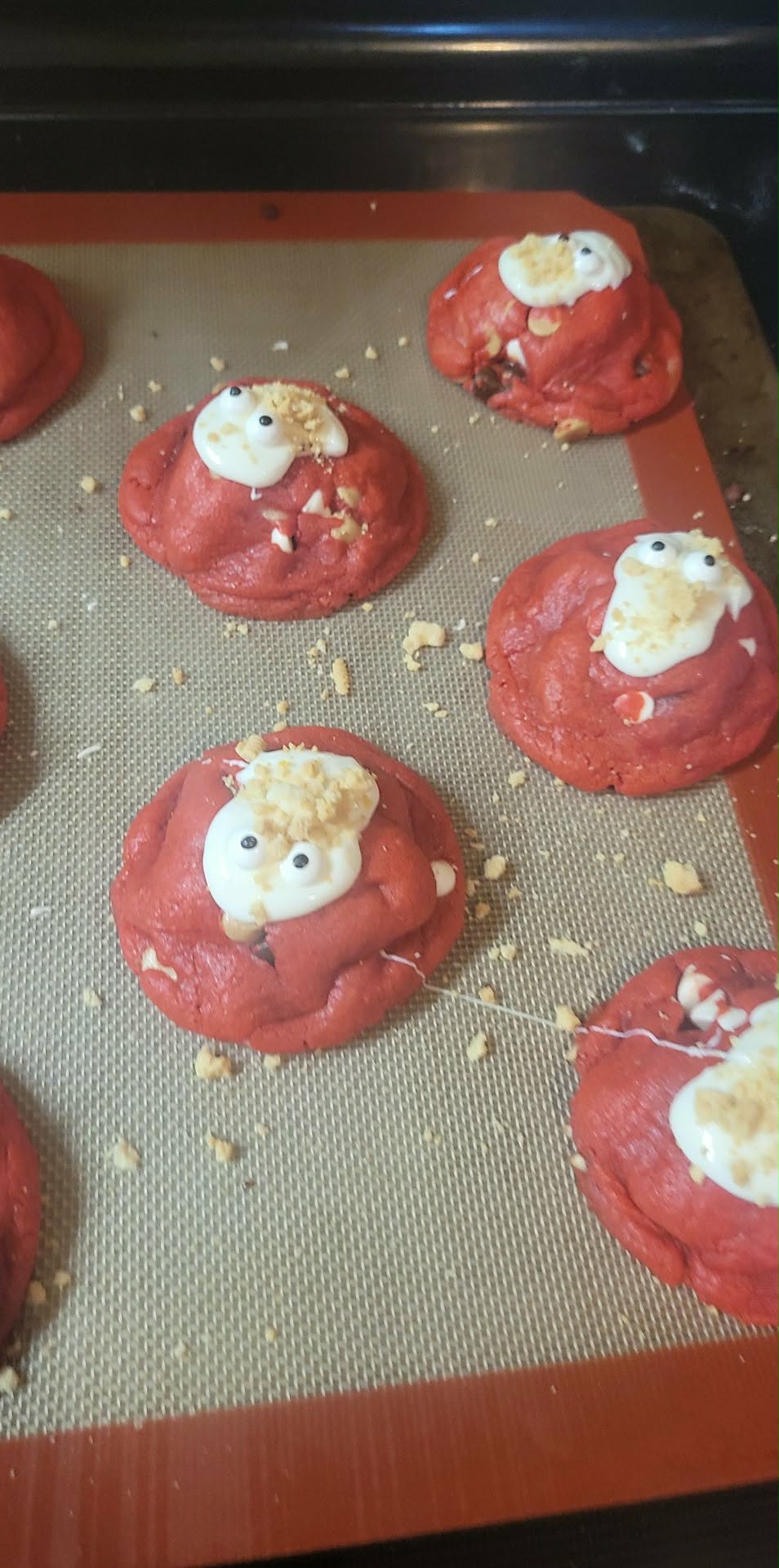 Red Monster Cookies