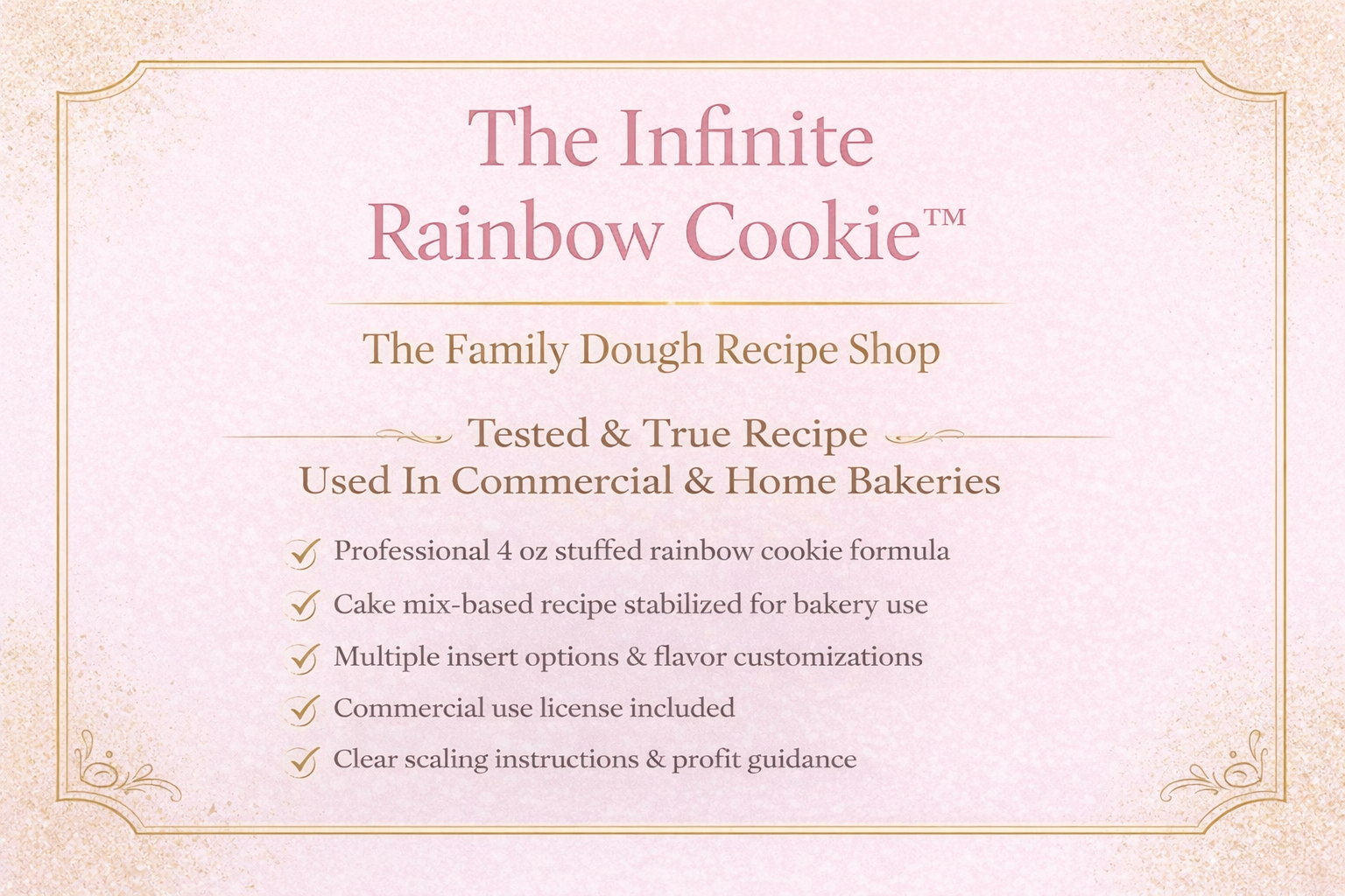 The Infinite Rainbow Cookie™