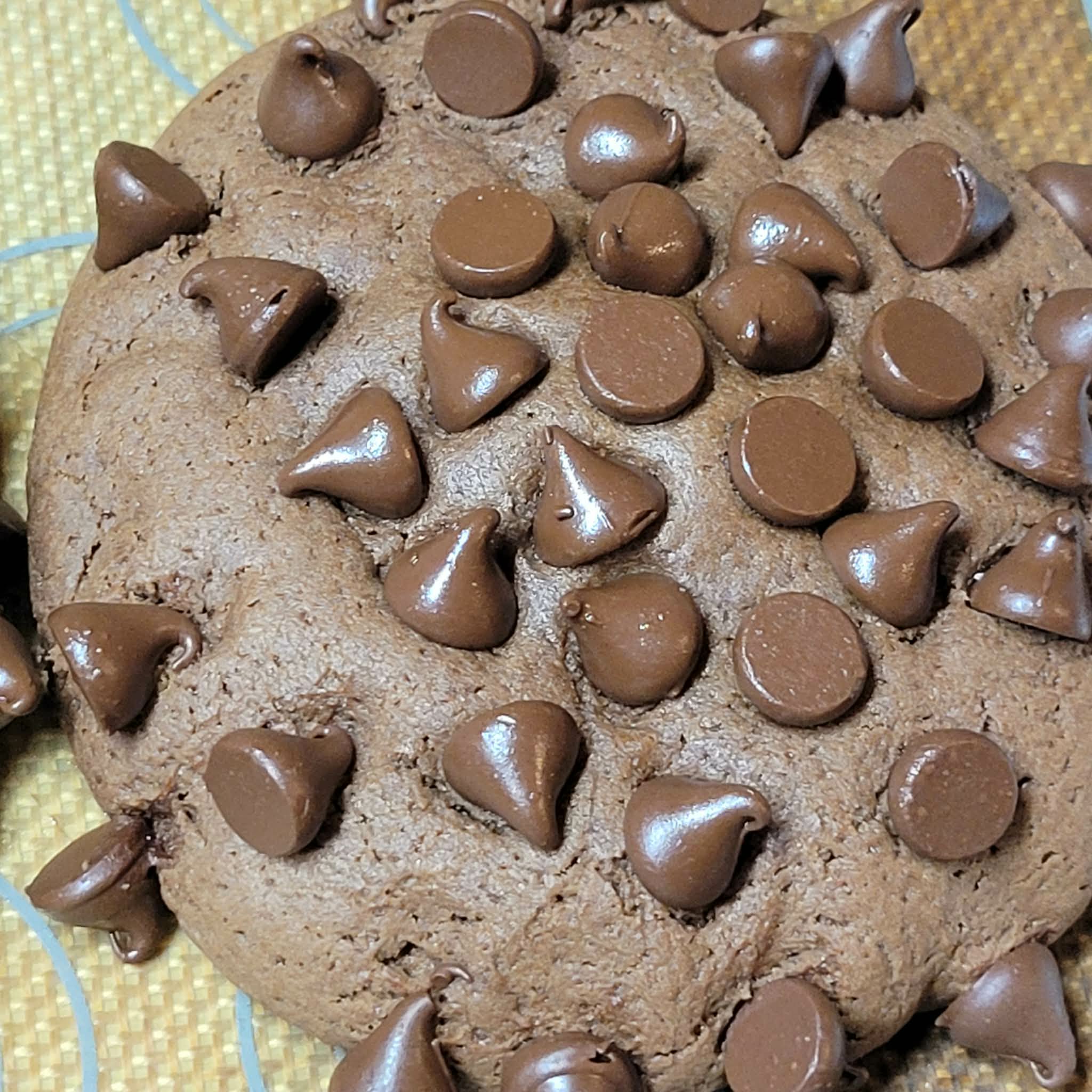 Chocolate Chip Brownie Stuffed Hot Cocoa Cookies